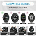Pikkukuva 2 / 7: Näytönsuoja Karkaistu lasi 0,26mm 9H Garmin Epix Pro 51mm