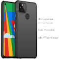 Pikkukuva 5 / 5: Google Pixel 4a 5G Ultraohut kumipäällysteinen mattamusta Cover Basic V2 Black