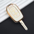 TPU Nyckelfodral för Dacia Sandero Stepway Logan Duster för Renault Duster Dokker Logan Stepway Clio 5 SS2 Renault TWingo Skydd