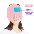 Migränlindring Hatt Huvudvärk Hatt Gel Varm Kall Terapi Ismössa för Smärtlindring Is Hatt Ögonmask Stress Tryck Smärtlindring~02749