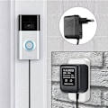 Miniatyrbild 3 av 5: 18V 500MA Strömadapter Batteriladdare Adapter för Ring Dörrklocka Utomhus EU-kontakt