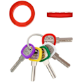 Miniatyrbild 2 av 6: Paket med 32 nyckelhättaöverdragstaggar flexibla nyckelöverdragstangenter