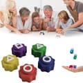 Koreansk Traditionellt Spel, Gonggi Stenkastningsspel, Stenfångningssp 5 dice + triangular base