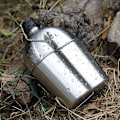Miniatyrbild 6 av 8: Militär Vattenflaska Kit 2st 1000ml 600ml Rostfritt Stål Militär