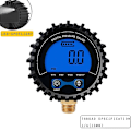 Miniatyrbild 5 av 5: Digital Däcktrycksmätare Däcktester Display Lufttrycksmätare Snabbkoppling Kopplingstråd
