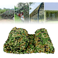 Miniatyrbild 1 av 5: Kamouflagenät, 4 x 6 m Förstärkt kamouflagenät Kamouflage solskyddssegel, Woodland kamouflagenät 4 x 6 m