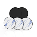 Miniatyrbild 7 av 9: 2-PACK Universal Metallplatta för Magnethållare (32mm) Svart