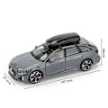Miniatyrbild 1 av 5: 1/32 RS6 Leksaksbilmodell med Ljud Ljus Dörrar Öppnade Legering Diecast Modellfordon Samling Leksak för Pojke Vuxen Festivalpresent Grey