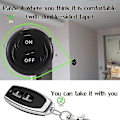 Miniatyrbild 4 av 5: Trådlös strömbrytare 220v,230v/240v/10a Relä Mini Fjärrströmbrytare Kompatibel Belysning, 100m Lång Räckvidd Kompatibel Ho