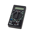 Miniatyrbild 3 av 4: Digital Multimeter med LCD Signal Black Svart