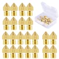 22 stk. printerdyser Mk8 Dyse 0.2mm, 0.3mm, 0.4mm, 0.5mm, 0.6mm, 0.8mm, 1.0mm til Makerbot Cr-10 3D-printer