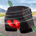 Miniatyrbild 4 av 5: Vadderade Cykelbyxor Cykelunderkläder 5D Andningsbara Byxor Shorts Mtb Kvinnor Män Red Red L