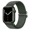 Miniatyrbilde 8 av 10: Elastisk Armbånd Vevd Apple Watch 38mm / 40mm / 41mm - GRÅ Grå Grå