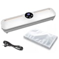 Miniatyrbillede 3 af 11: Vakuummaskine | Vakuumforsegler Start Kit med 10 poser hvid white