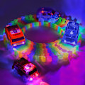 Miniatyrbild 4 av 5: 4-pack leksaksbilar med 5 LED-lampo Förpackning 2