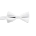 Miniatyrbillede 2 af 5: Kompakt og let smal butterfly til drenge til bryllup og White