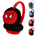 Pikkukuva 1 / 2: Korvaläpät lapsille, pojille ja tytöille, supersankari, pehmeät, lämpimät, talvikorvanlämmittimet, lahja Spiderman