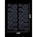 Miniatyrbillede 6 af 6: 240 stk Dobbeltsidet False Nail Art Tape Lim - Neglelim Transparent Transparent