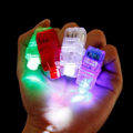 Miniatyrbillede 5 af 5: Fingerlampe, 100 stk. LED Fingerlampe Party Favor Fingerring Super Lysende Oplyste Ringe Fingerlygte