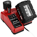Miniatyrbillede 5 af 5: Til Milwaukee M12-18FC hurtiglader kombineret opladning af litiumbatteri