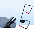 Miniatyrbillede 8 af 8: Nye Bil Vindrutetorker Booster Fjedre Universal Passende Vindrutetorker Arme Legering 2PCS