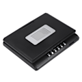 Miniatyrbillede 8 af 8: Bærbar DVD-afspiller med 7-tommers drejelig skærm, genopladeligt batteri, TV, Billader, Gamepad - US-stik 100-240V 0.1
