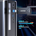 Pikkukuva 4 / 5: WiFi7 USB-sovitin BE6500 WiFi-kortti USB 3.0 WiFi 7 verkkosovitin langaton adapteri PC-kannettavalle