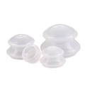 Miniatyrbild 1 av 4: CuppingSet - Effektiv och avslappnande massage för hela kroppen White Vit