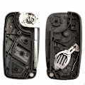 Pikkukuva 5 / 5: 2-painikkeinen avainkuori Fiat Musta Black one size