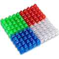 Miniatyrbillede 1 af 5: Fingerlampe, 100 stk. LED Fingerlampe Party Favor Fingerring Super Lysende Oplyste Ringe Fingerlygte