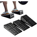 Miniatyrbillede 1 af 5: Justerbar Squat Wedge Block skridsikker Squat Rampe Dødløft Wedge Lægstrækker Skråplade til Squat og Dødløft