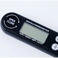 Miniatyrbild 7 av 10: Vikbar Digital Kökstermometer Instant Read svart black