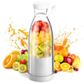 Miniatyrbillede 1 af 10: Portabel Mixer - Bærbar Genopladelig Smoothie Blender hvid white