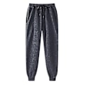 Pikkukuva 1 / 4: Miesten Housut Collegehousut Hip-hop Housut Leggingsit Pehmustetut Rento Housut - Täydellinen Tummanharmaa Dark Gray L