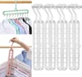 8-pack multifunktionella platsbesparande smarta galgar - 9 platser - Inn