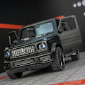 Pikkukuva 4 / 5: 1:32 s G63 G65 SUV Metallinen Leluauto Valetut Yksityiskohdat Maastoajoneuvo Simuloitu Ääni ja Valo Kokoelma Lasten Lahja black