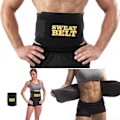 Miniatyrbillede 1 af 7: Waist Trimmer Trainer Shapewear Stretch Smal Talje Sort black