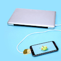 Miniatyrbild 5 av 6: 25 st telefonladdare kabelskydd, söta djur haj gris hund etc, USB laddare kabel räddare djur kabel tuggare, telefon tillbehör