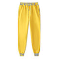 Pikkukuva 1 / 4: Miesten Housut Collegehousut Hip-hop Housut Leggingsit Pehmustetut Rento Housut - Täydellinen Keltainen Yellow XXL