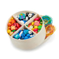 Miniatyrbillede 1 af 4: Æske med træperler 260 gram