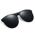 Polariserade Clip-on Solglasögon Unisex Anti-bländande
