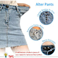 Miniatyrbilde 2 av 3: DIY (30 stk) Erstatningsknapper for bukser, 20 mm jeansknapp, metall