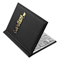 Miniatyrbilde 4 av 8: 250 lommer 10 sider World Coin Storage Mappe Album Penger Samlingsholder Bok Svart