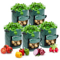 Miniatyrbild 1 av 5: 5-pack odlingspåsar Potatis Tomat Jordnötsodlingspåsar 35*45cm