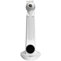 Miniatyrbilde 3 av 4: 1 stk mini veggprojektorfeste, lengde 16-20 cm i aluminium, egnet for videoovervåking/kamera/projektor/webkamera - 360° rotasjon (hvit)