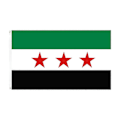 Miniatyrbild 1 av 3: Flagga - Syrien gamla 150X90 cm 100