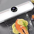 Miniatyrbillede 10 af 11: Vakuummaskine | Vakuumforsegler Start Kit med 10 poser hvid white