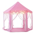 Miniatyrbild 2 av 4: Barn Tält Hexagonalt Prinsess Tält Spelhotell (Rosa)