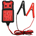 Miniatyrbild 1 av 5: Bilrelätestare, automatisk relädiagnosverktyg, 12V elektronisk relätestare, bilbatterikontroll med klämmor