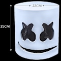 Miniatyrbillede 4 af 4: DJ Marshmello Helmaske til Halloween Cosplayfest